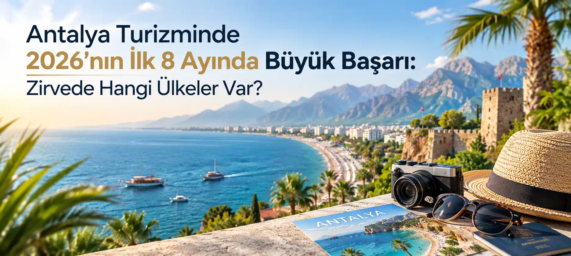 Antalya Turizminde 2026'nın İlk 8 Ayında Büyük Başarı: Zirvede Hangi Ülkeler Var?
