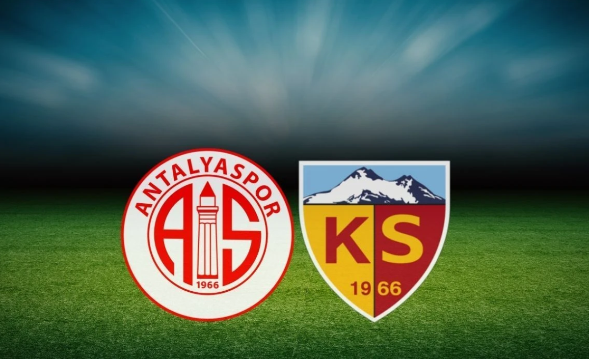 Antalyaspor - Kayserispor Maçı Beraberlikle Sonuçlandı: 1-1